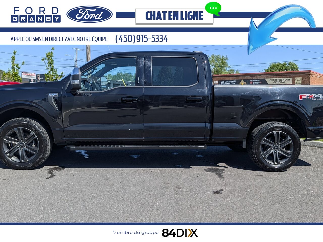 2022 Ford F-150 Black Granby - photo #3