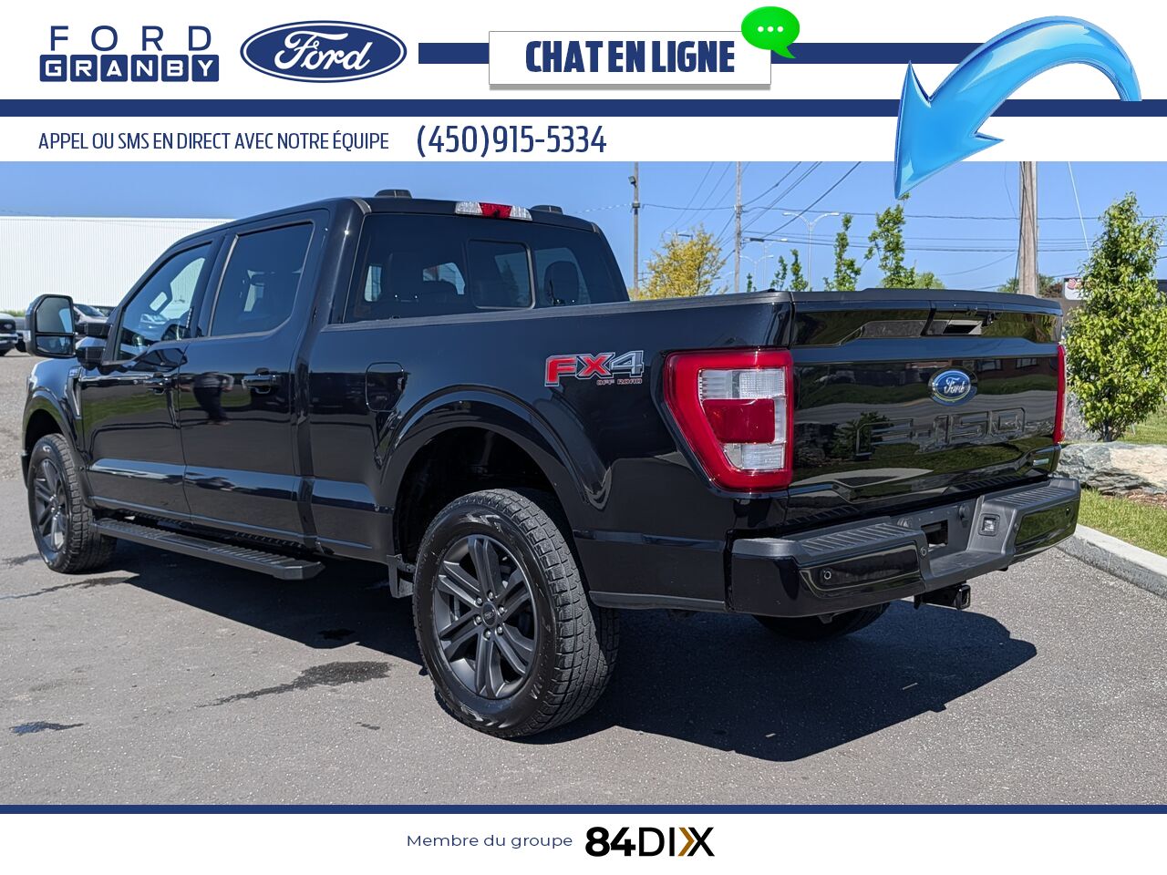 2022 Ford F-150 Black Granby - photo #4