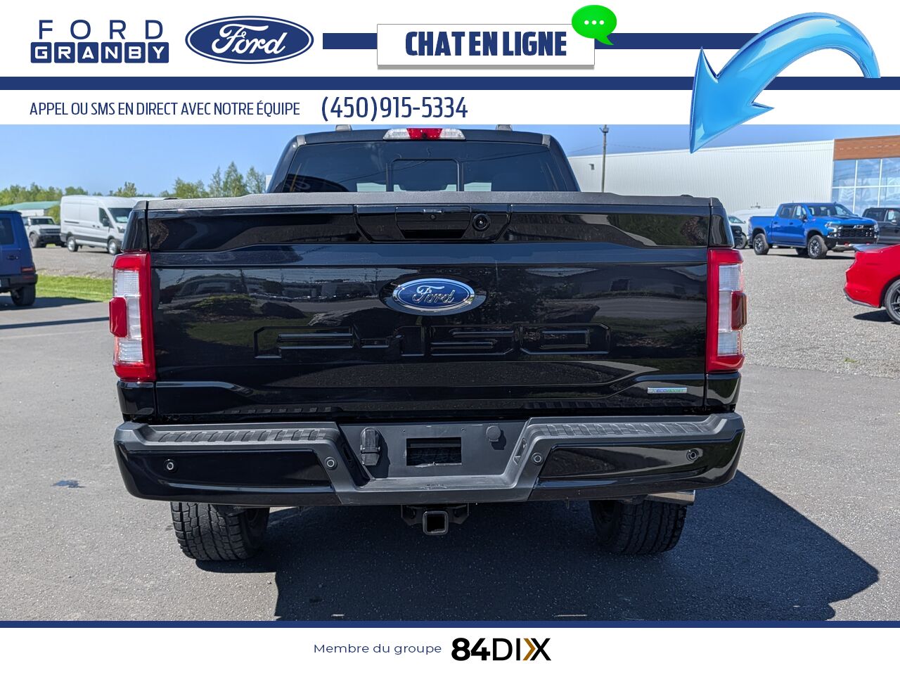 2022 Ford F-150 Black Granby - photo #5