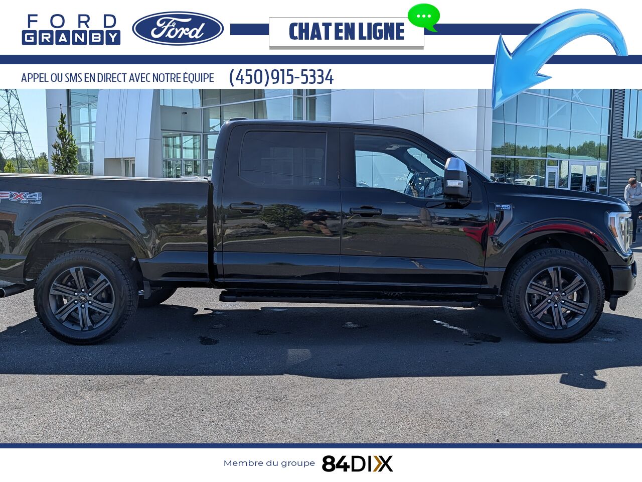 2022 Ford F-150 Black Granby - photo #8