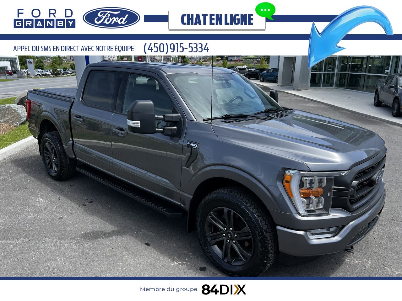 2021 Ford F-150 Grey Granby - photo #1