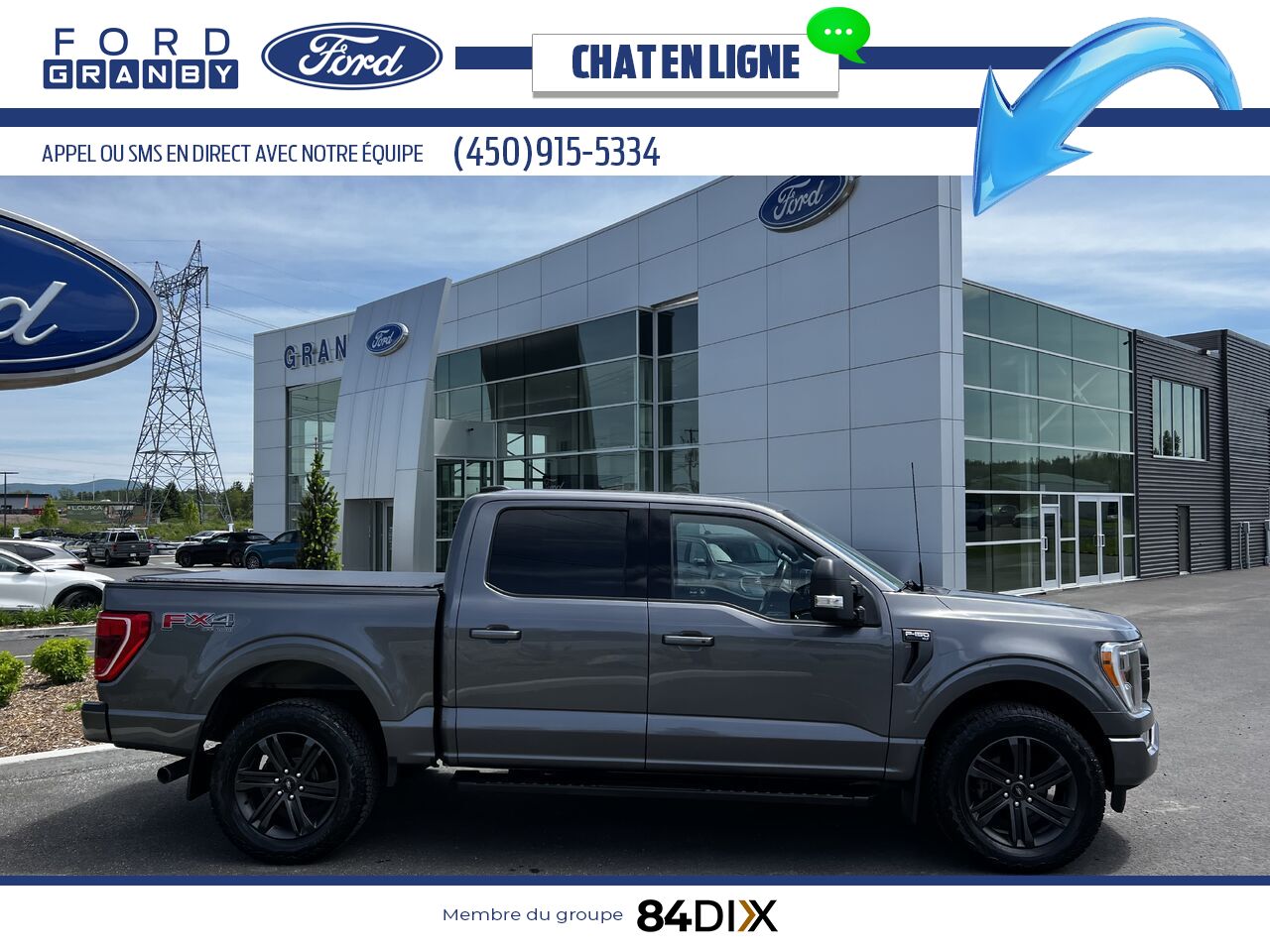 2021 Ford F-150 Grey Granby - photo #2