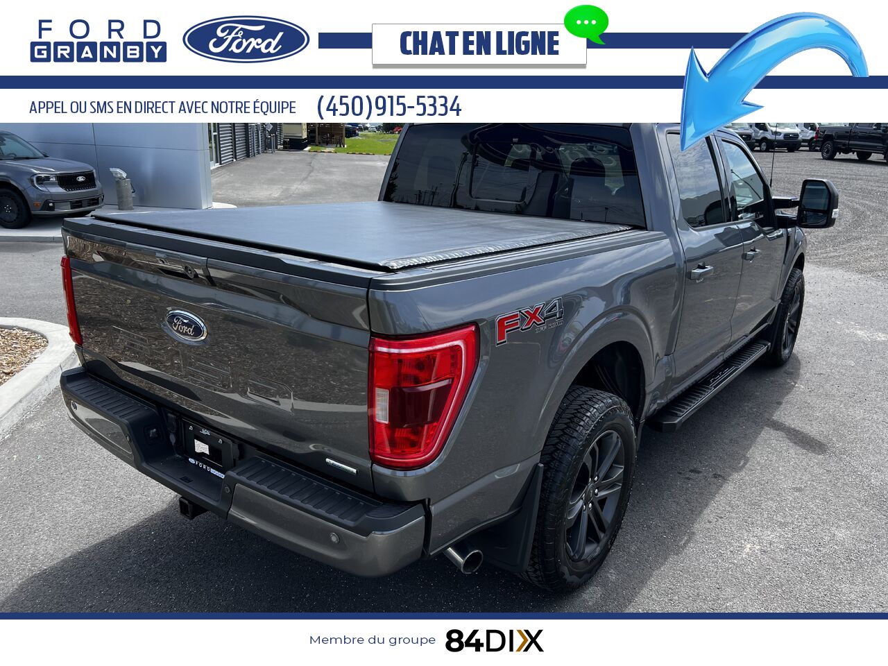 2021 Ford F-150 Grey Granby - photo #3