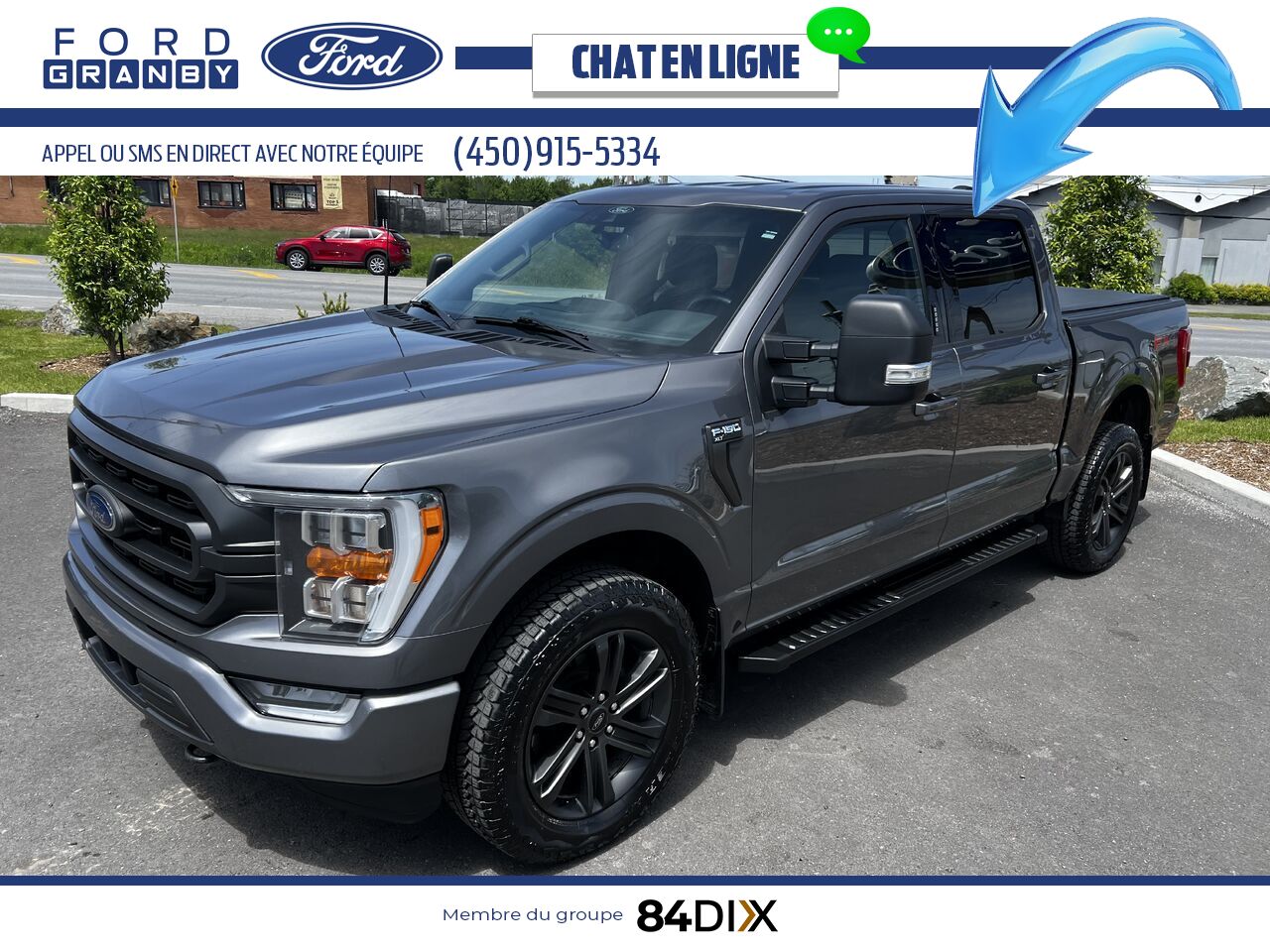 2021 Ford F-150 Grey Granby - photo #7