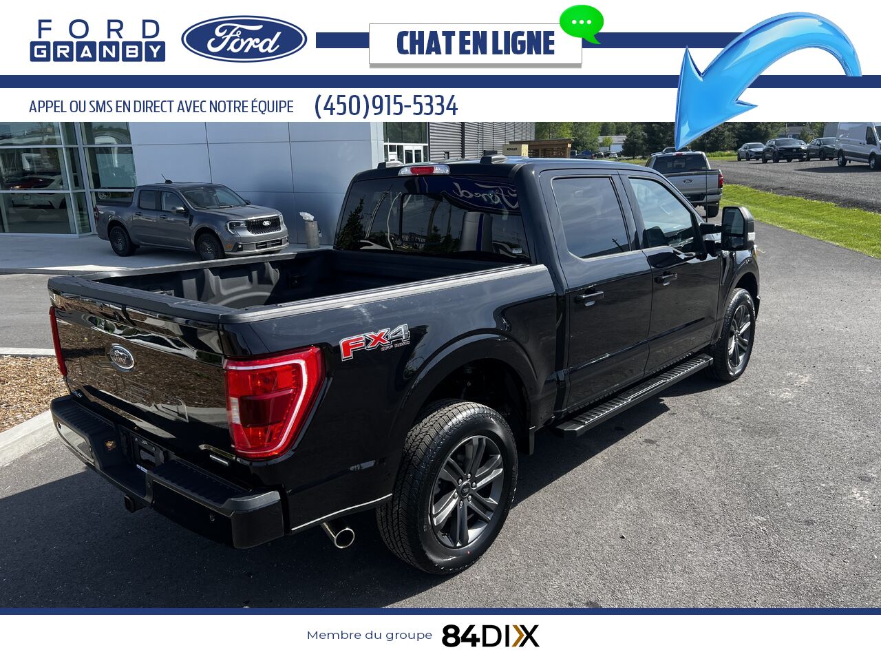 2023 Ford F-150 Black Granby - photo #3