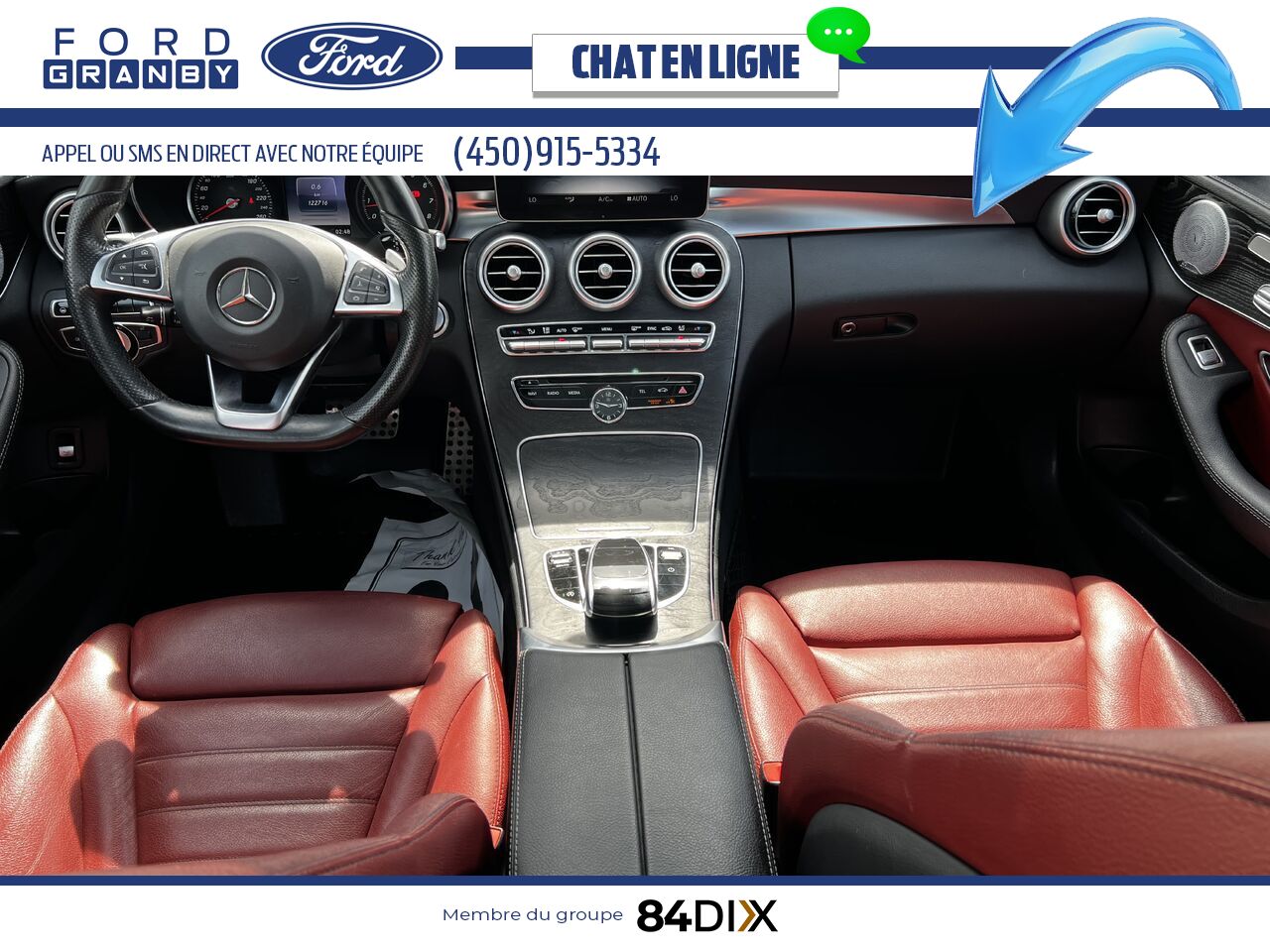2015 Mercedes-Benz Classe-C White Granby - photo #18