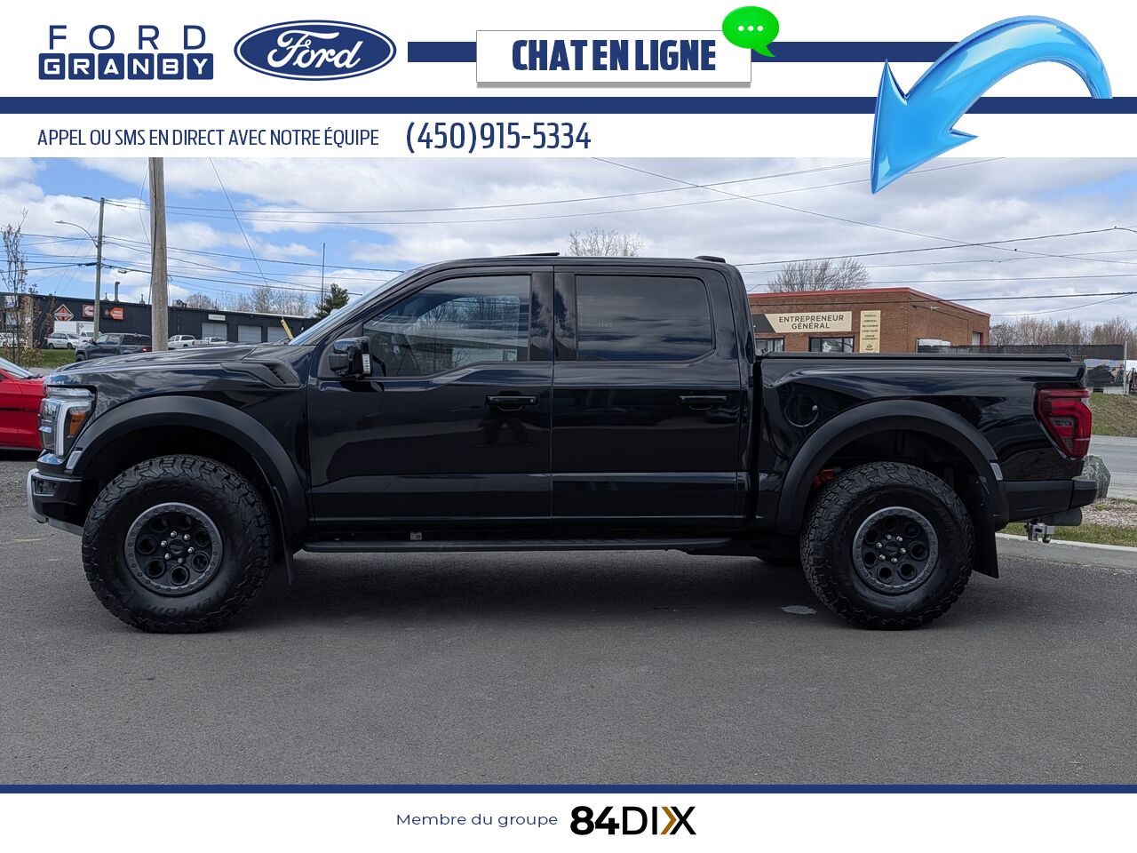 Ford F-150 2025 Noir Granby - photo #3