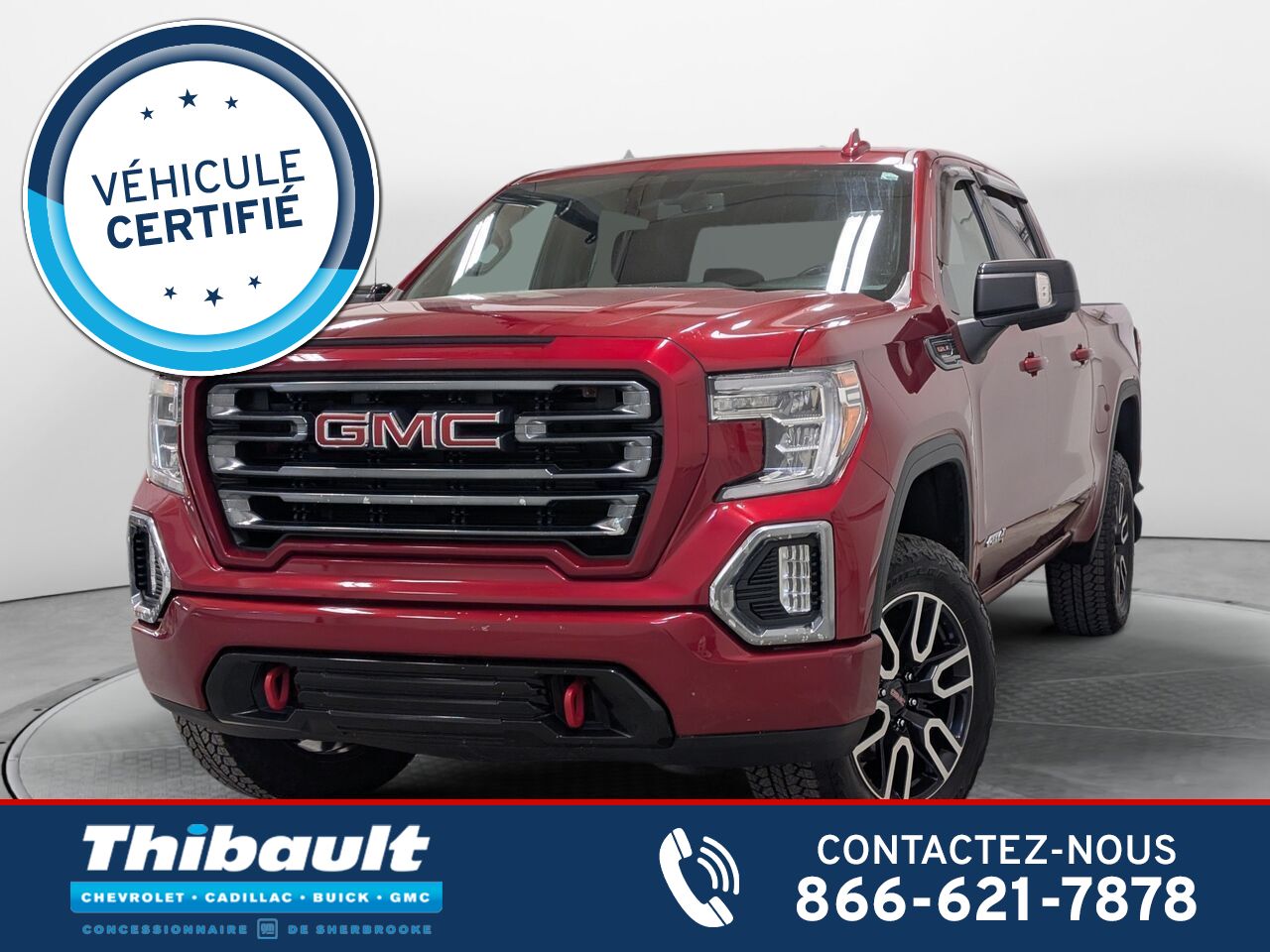 GMC Sierra 1500 4WD Crew Cab AT4 Moteur V8 6.2L 2022 . Sherbrooke - photo #0