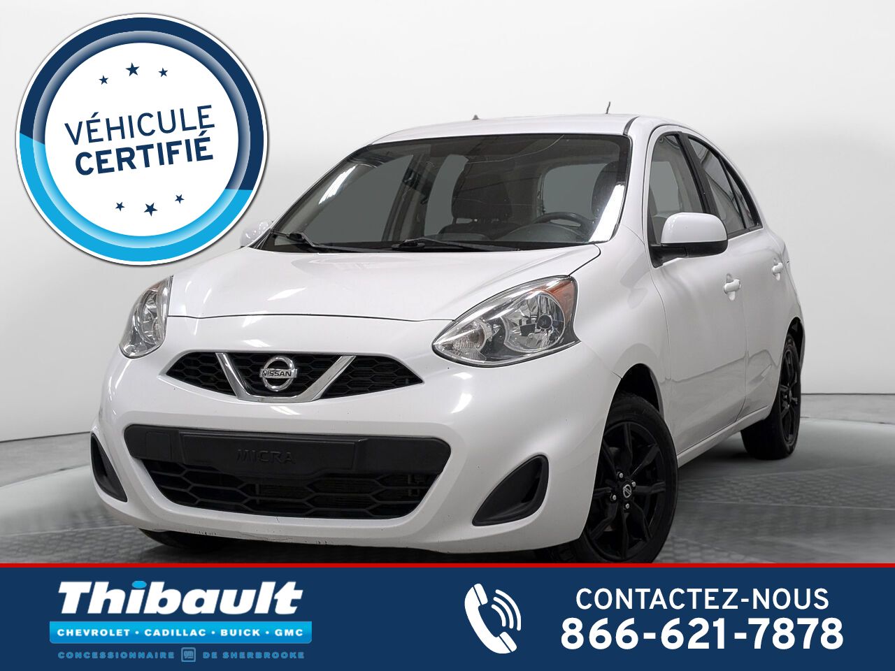 Nissan MICRA SV*Régulateur de vitesse*Bluetooth 2019 . Sherbrooke - photo #0