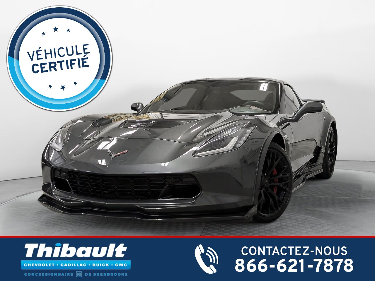 CHEVROLET CORVETTE Z06 3LZ Coupe 2018 Noir Sherbrooke - photo #0